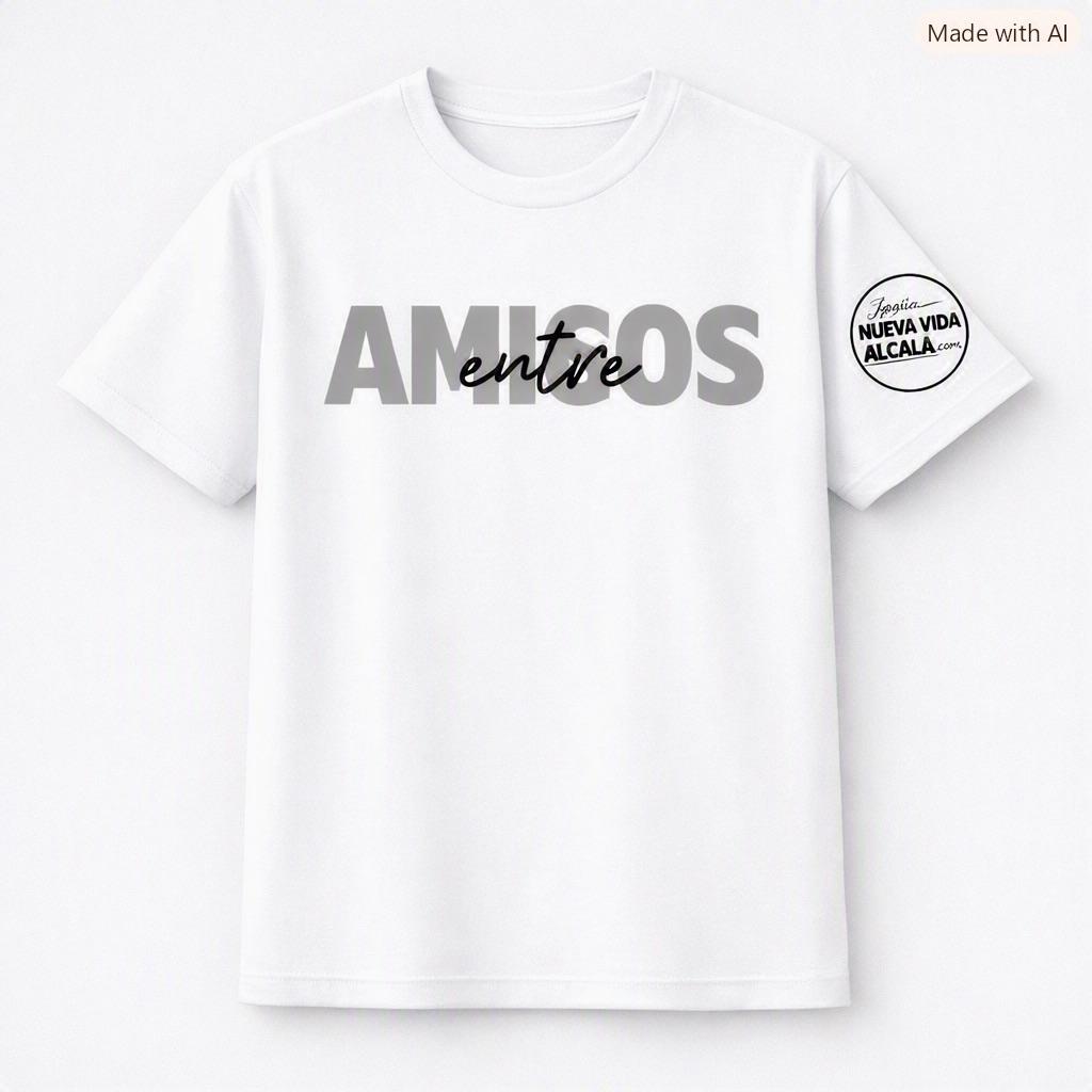 Camiseta entre amigos